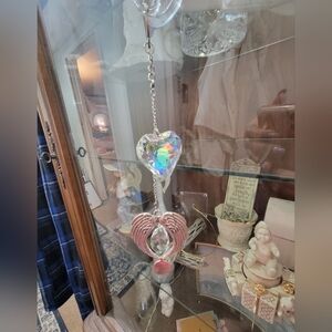 Silver Angel Wing Suncather A Piece Of My Heart ❤️ Lives In HEAVEN. HANDM…